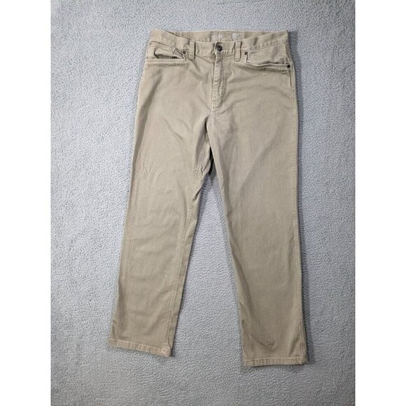 Mountain Hardwear Pants 33x32 (Actual 34x30) Jeans Style Straight Light Brown - Picture 1 of 12